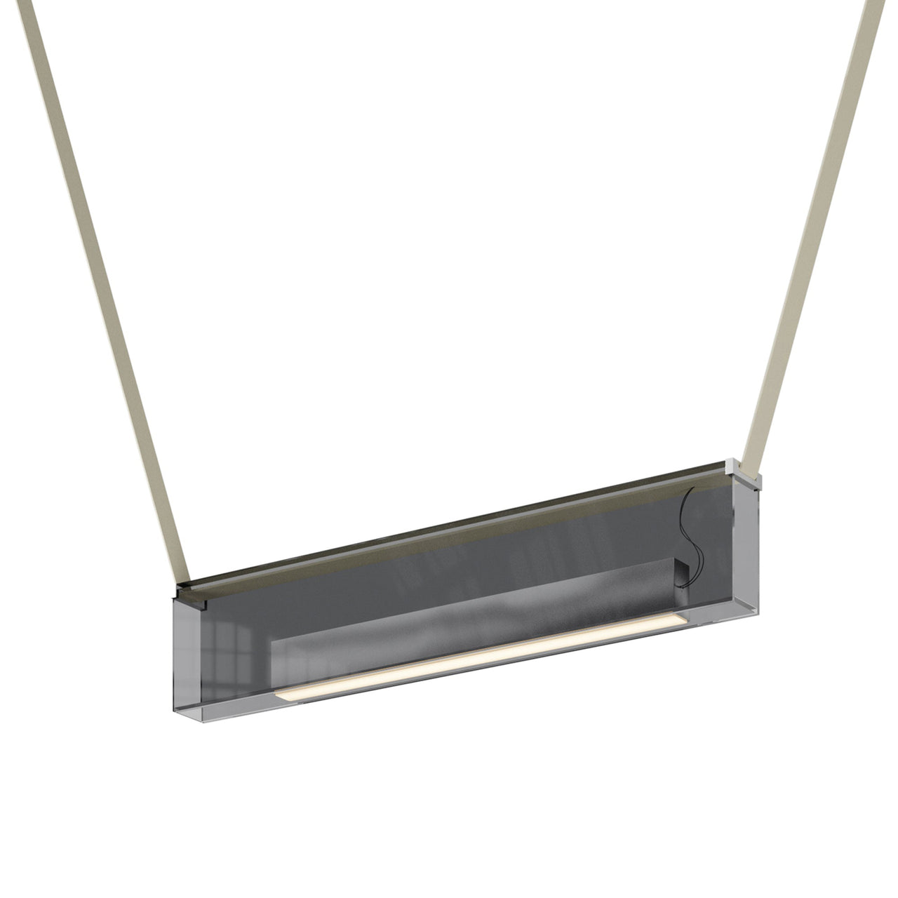 Sainte 21 Suspension Lamp: Grey + Beige