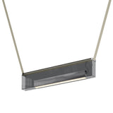 Sainte 21 Suspension Lamp: Grey + Beige