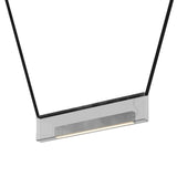Sainte 21 Suspension Lamp: Extra Clear + Black