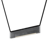 Sainte 21 Suspension Lamp: Grey + Black