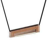 Sainte 21 Suspension Lamp: Bronze + Black