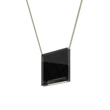 Sainte 22 Suspension Lamp: Black + Beige