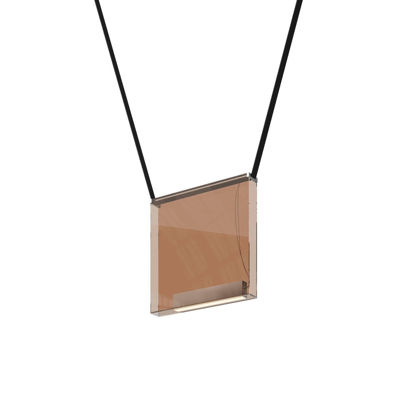 Sainte 22 Suspension Lamp: Bronze + Black