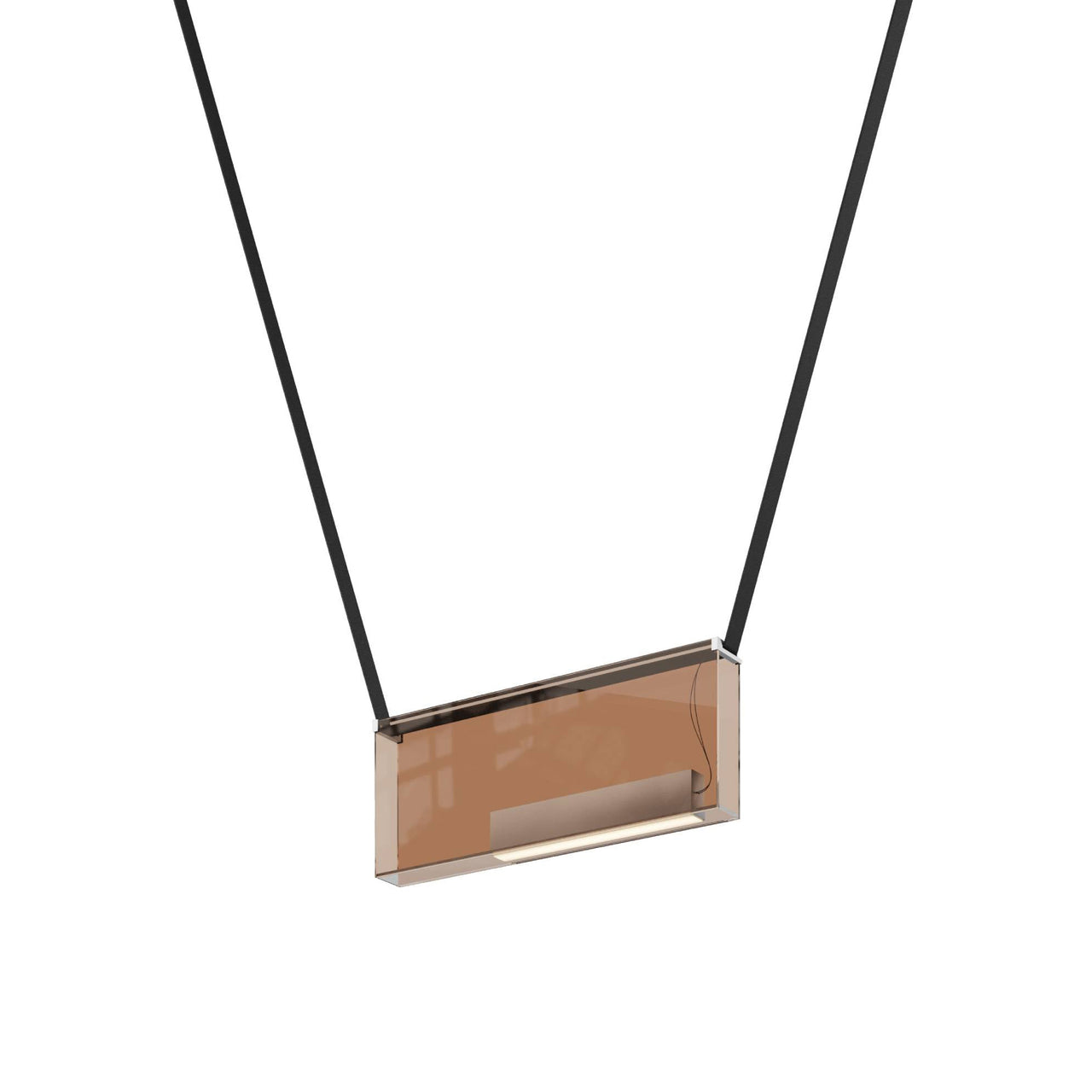 Sainte 25 Suspension Lamp: Bronze + Black