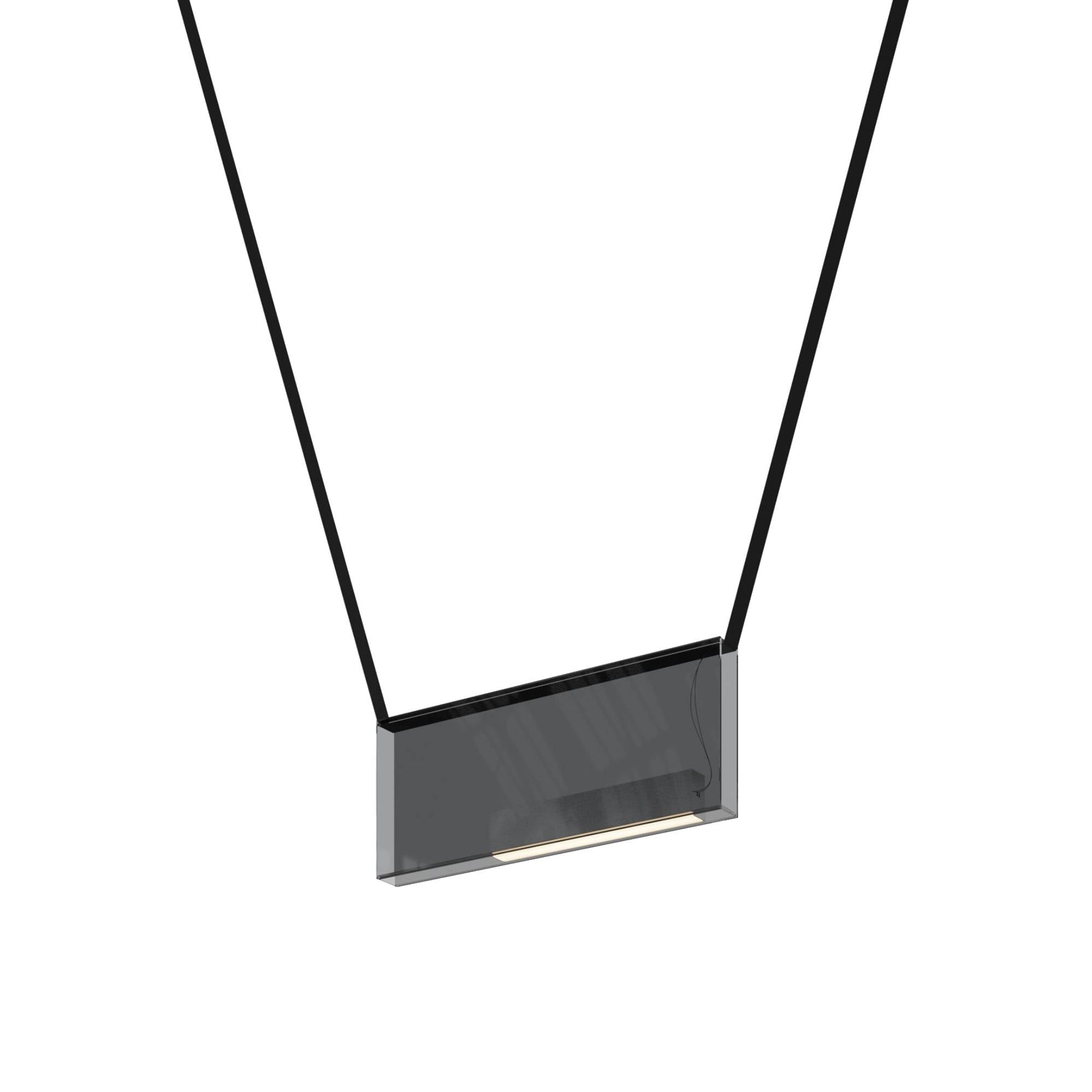 Sainte 25 Suspension Lamp: Grey + Black