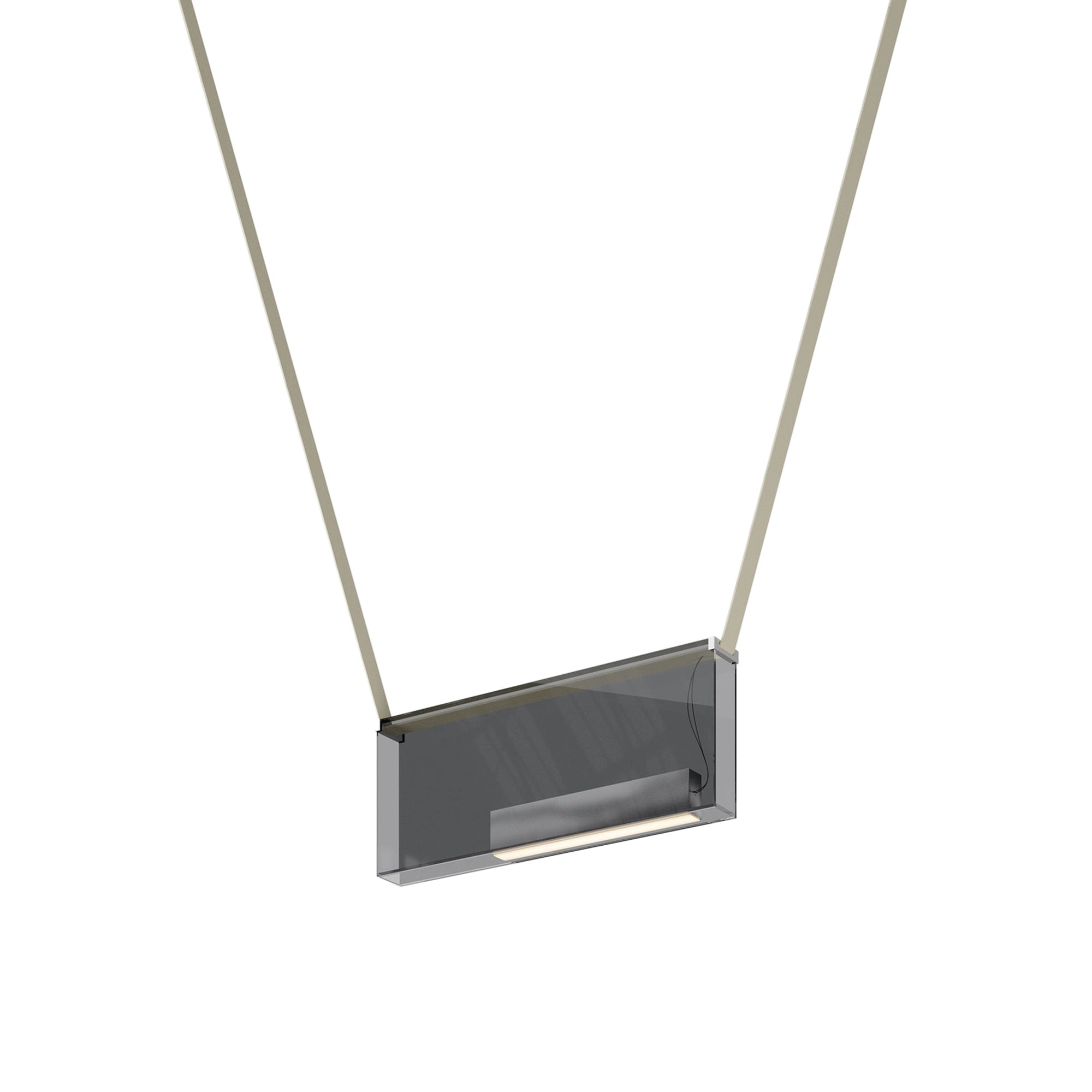Sainte 25 Suspension Lamp: Grey + Beige