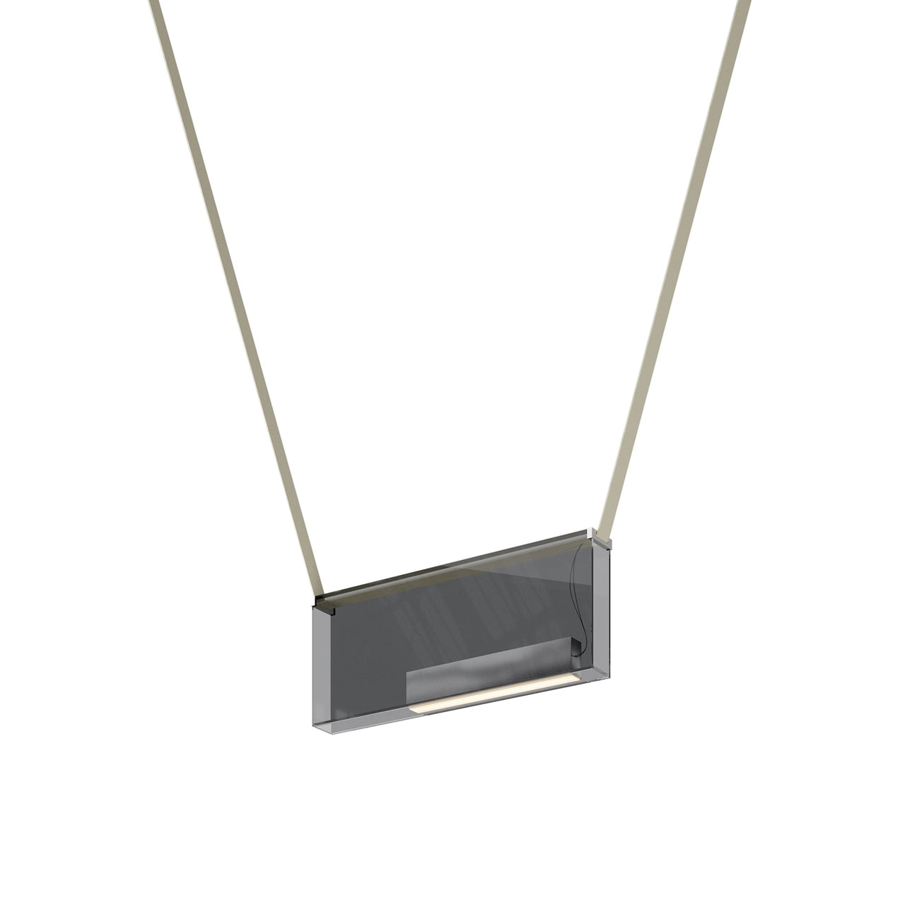 Sainte 25 Suspension Lamp: Grey + Beige