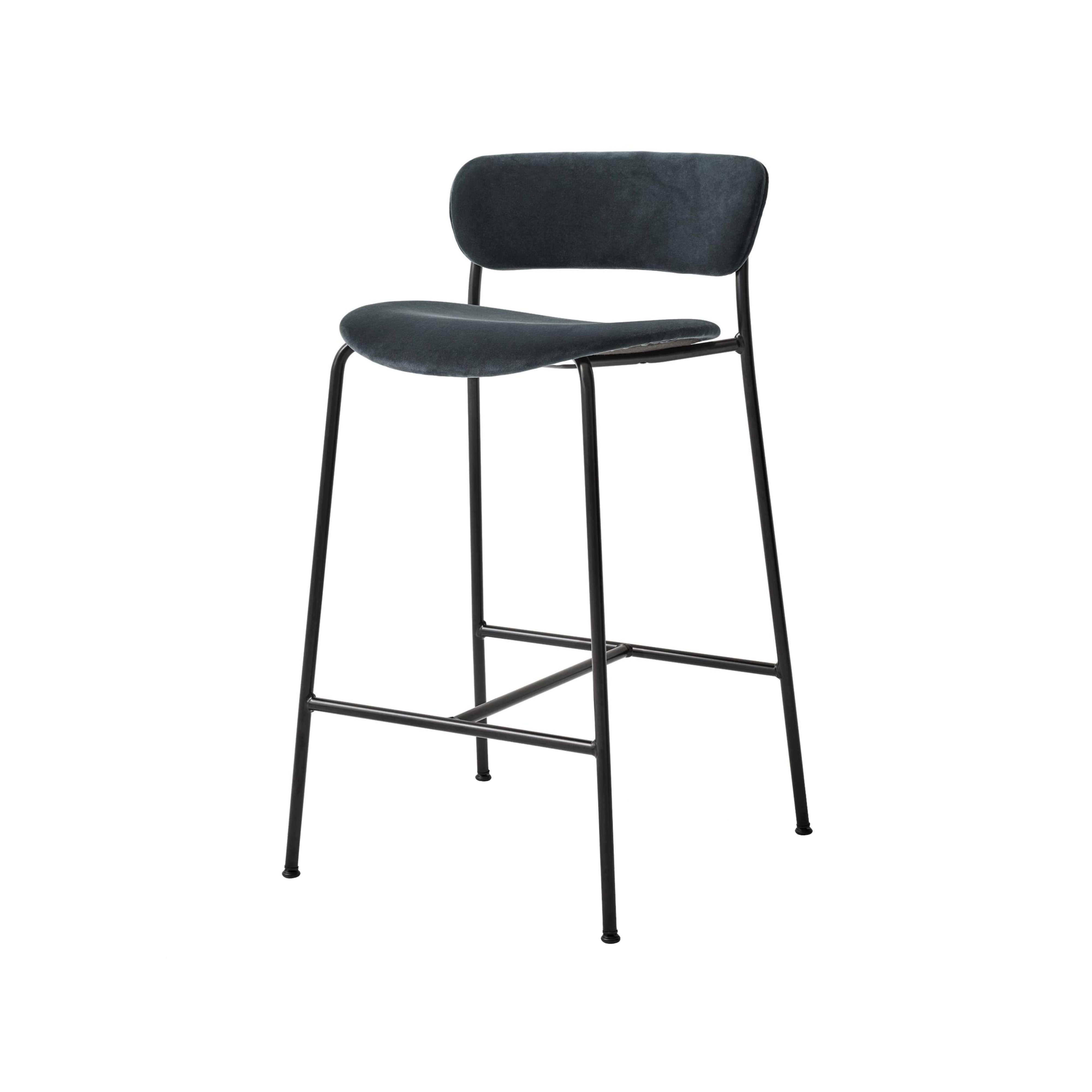 Pavilion Bar + Counter Stool Fully Upholstered: AV15 + AV14 + Counter (AV14)
