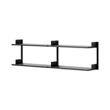 New Works Chamber Shelf: Black Ash + Black