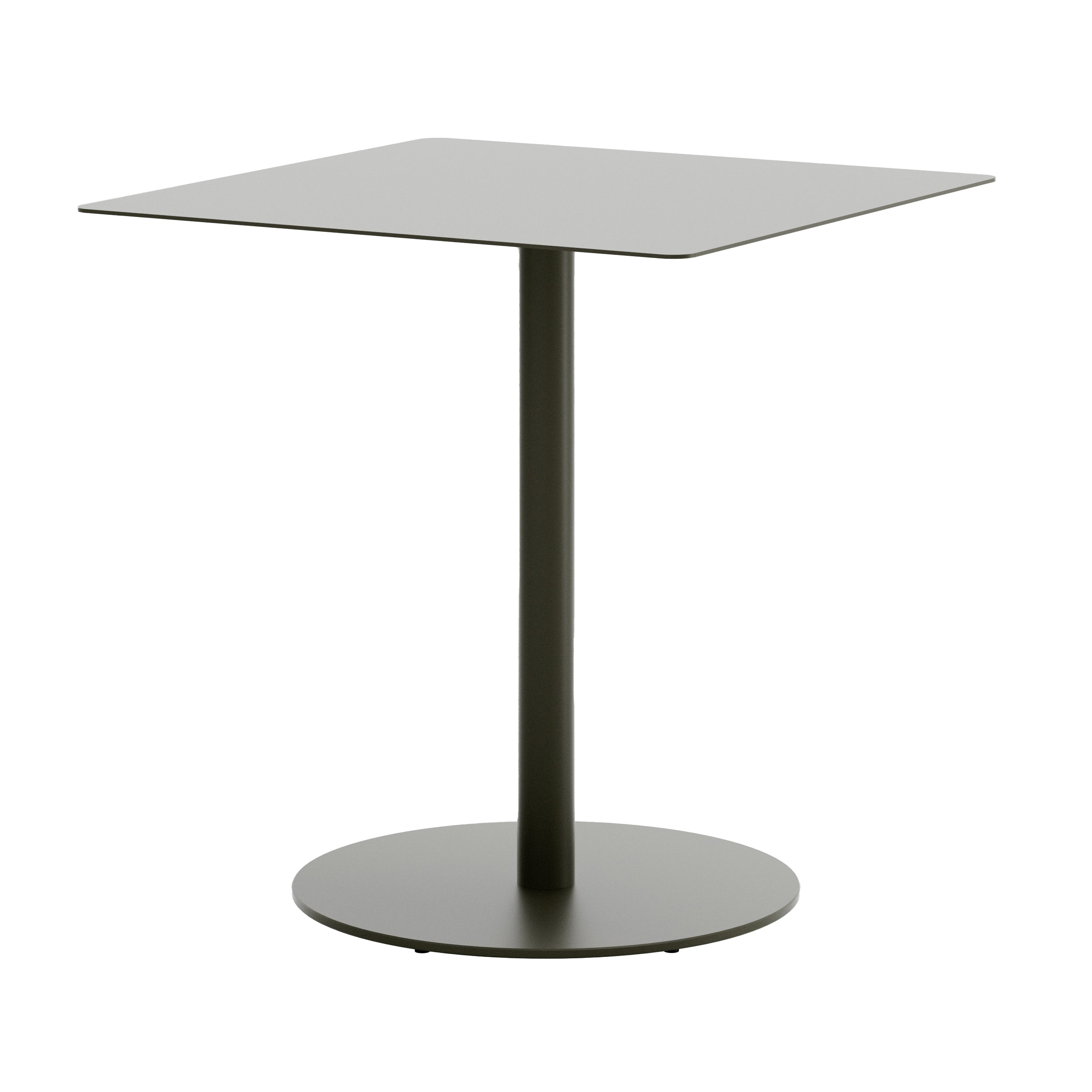 May Bistro Table: Square + Dark Green