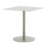 May Bistro Table: Square + Light Grey