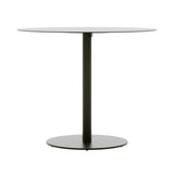 May Bistro Table: Round + Dark Green