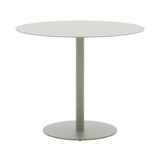 May Bistro Table: Round + Light Grey