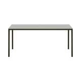 May Table: Rectangle + Dark Green
