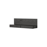 Tana Wall Mounted Media Module: Black Stained Oak
