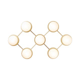 Liila 7 Wall/Ceiling Lamp: Opal White