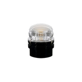 Fresnel Wall Lamp: Outdoor + Black