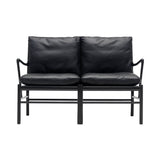 OW149-2 Colonial Sofa: Black Oak