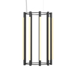 Pipeline 5 Chandelier: Black