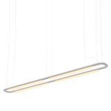 Pipeline CM7 Pendant Light: White + White