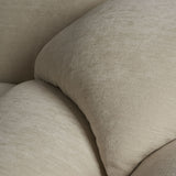 Pacha Sofa: 3-Seater with Armrests and Ottoman