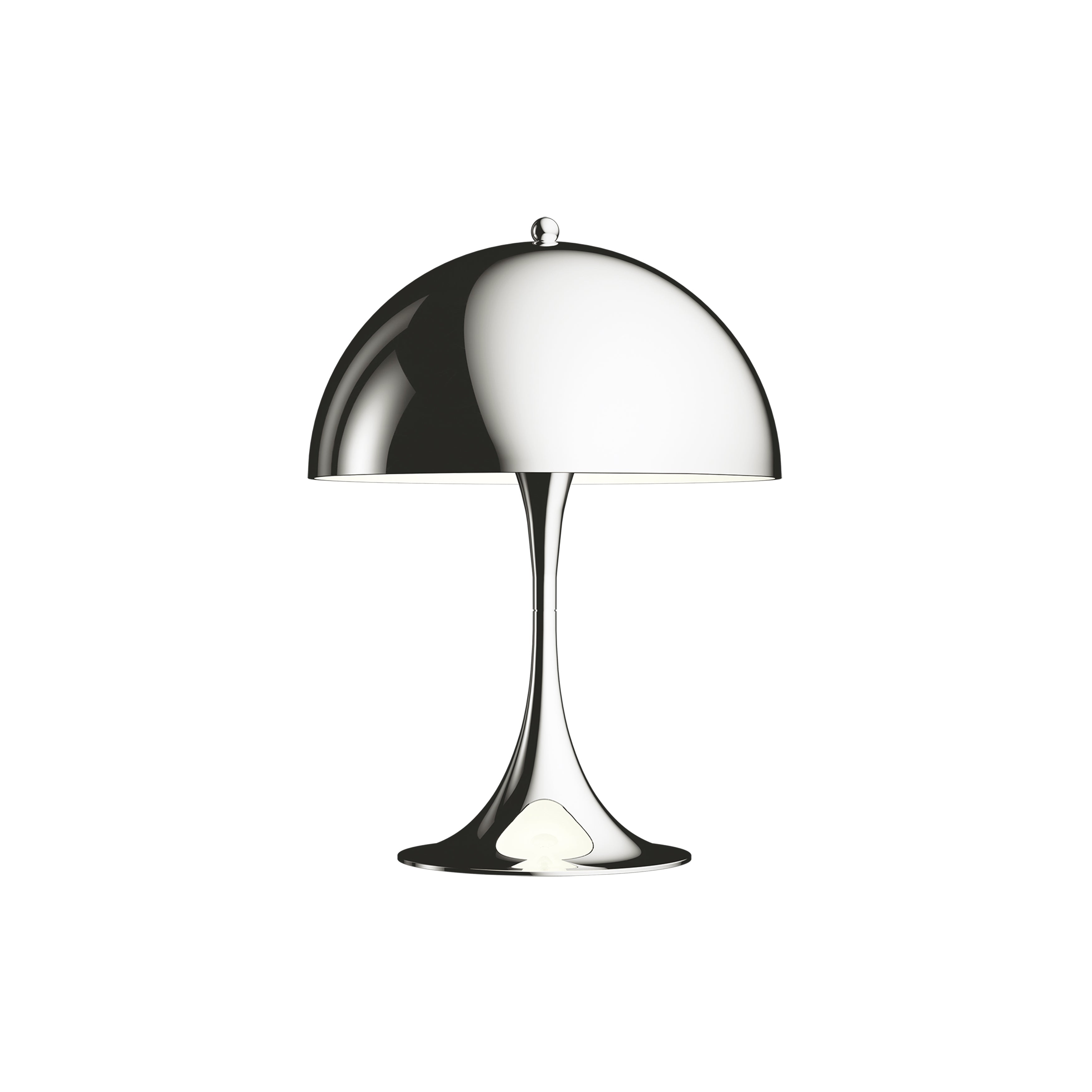 Panthella 250 Table Lamp: High Lustre Plated Chrome