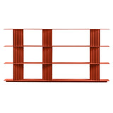 Plec Shelving: Large + Medium + Terracotta