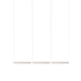 Vale System X-Axis Pendant Light: Horizontal + End-to-End + Vale 3 + Rust