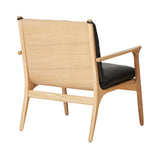 Ren Lounge Chair: Large + Natural Oak