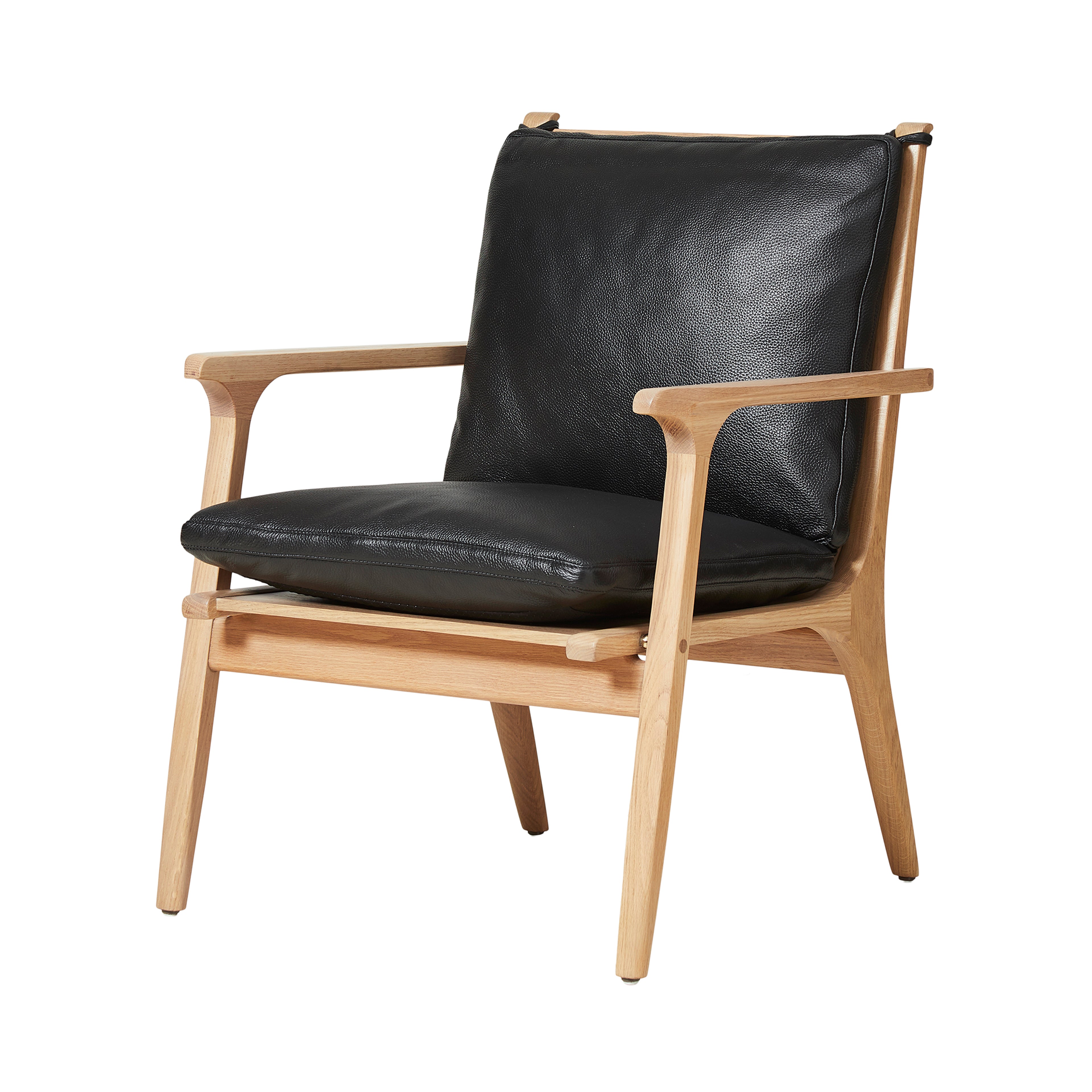 Ren Lounge Chair: Small + Natural Oak