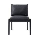 Ren Dining Chair: Black Oak