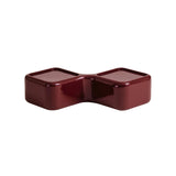 Rectangular Low Module Coffee Table: Red