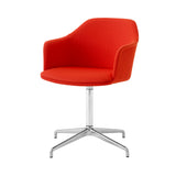 Rely Armchair HW46: Polished Aluminum