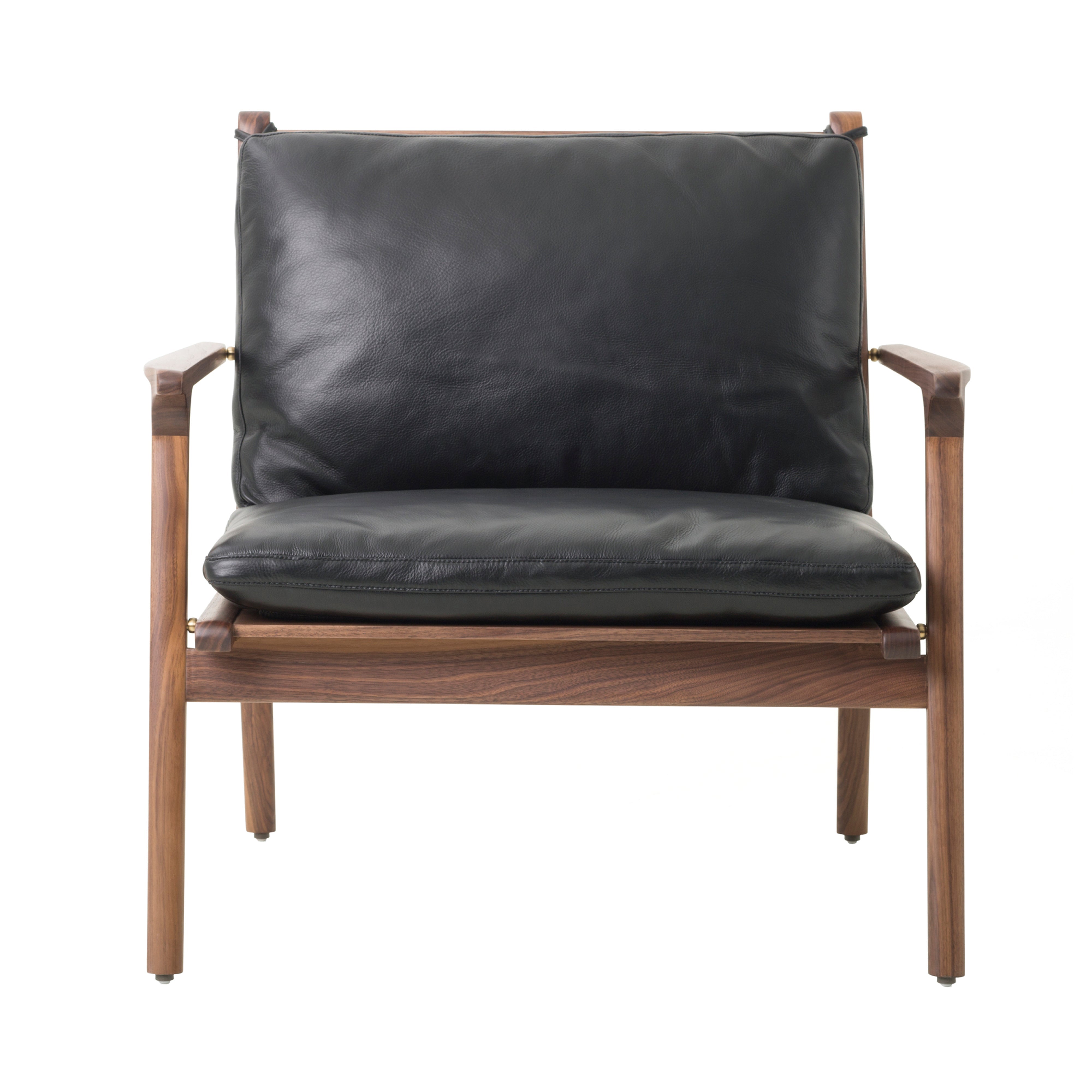 Ren Lounge Chair: Large + Natural Walnut