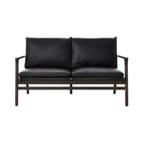 Ren Lounge Chair 2 Seater: Dark Brown Oak
