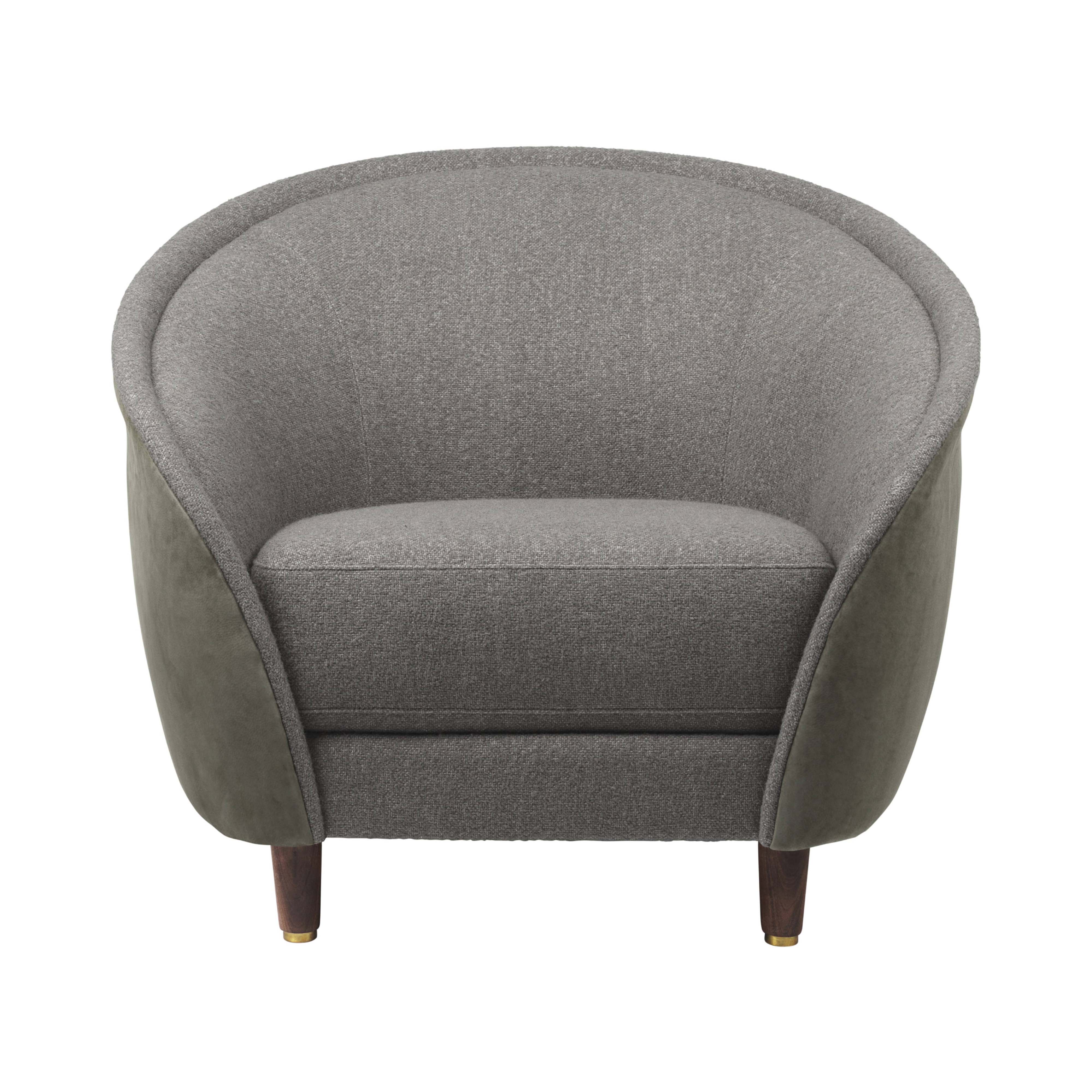 Revers Lounge Chair: Oiled American Walnut