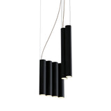 Silo 10 Suspension Lamp: Textured Black