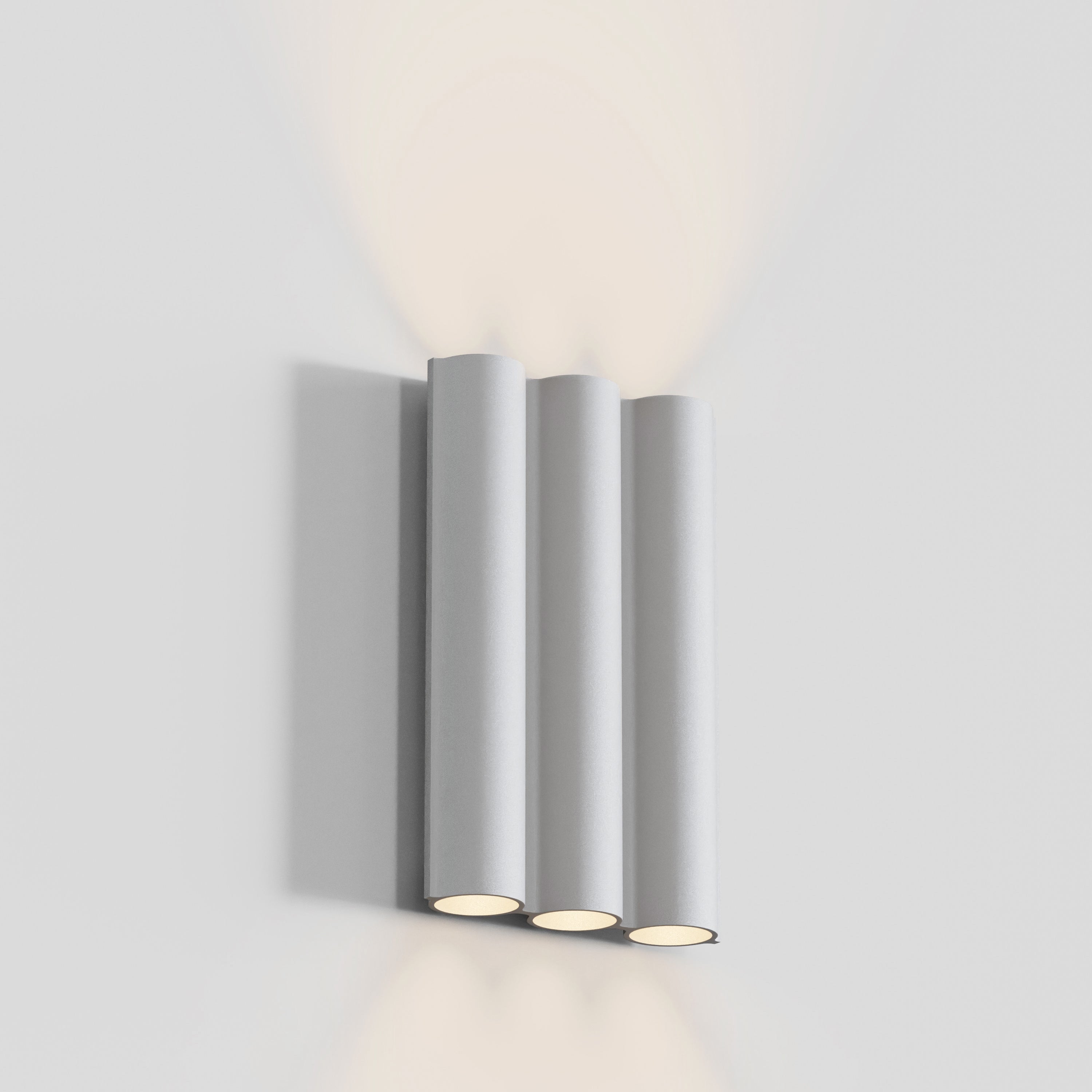 Silo 3WA Wall Light: Uplight with Downlight