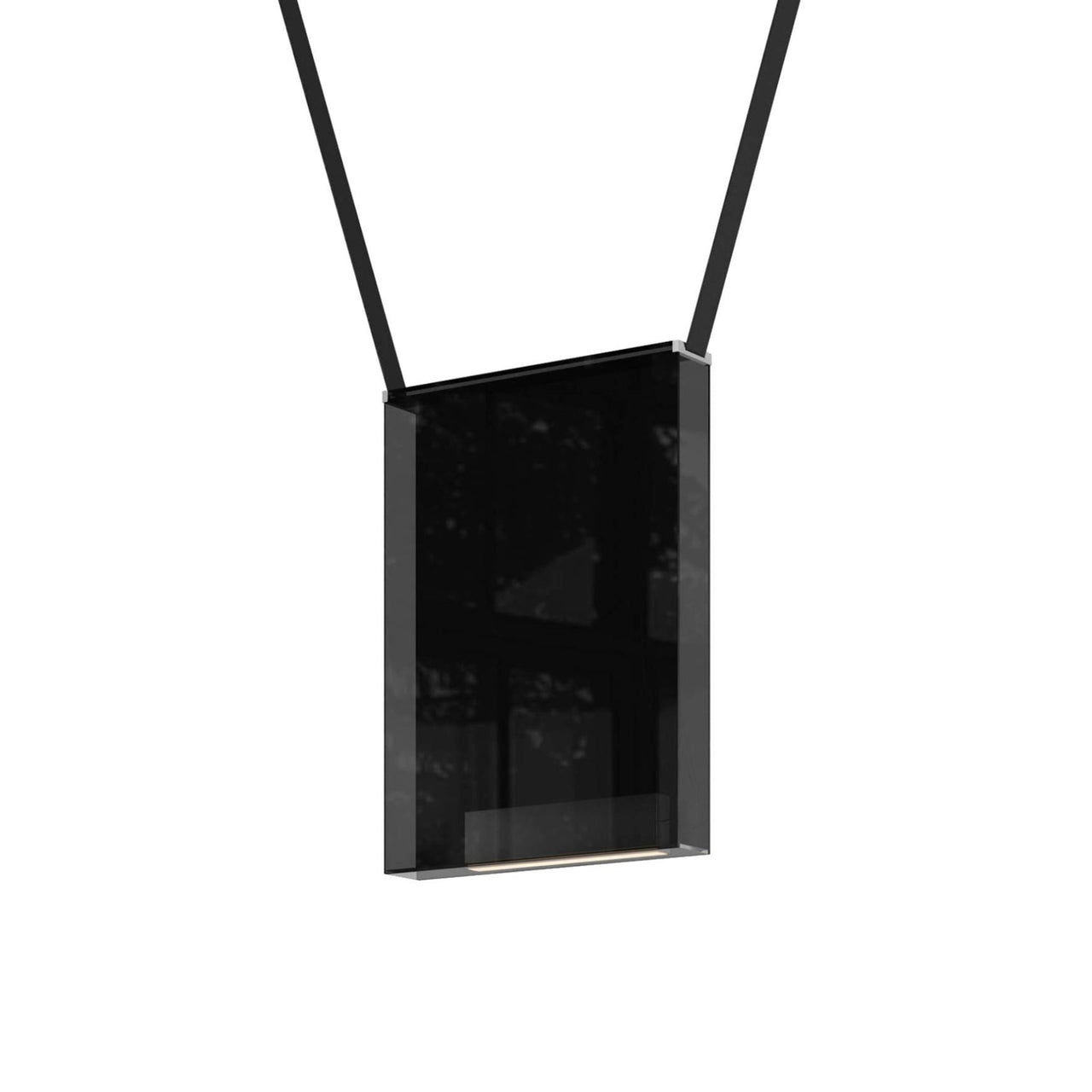 Sainte Atelier 08 Suspension Lamp: Black + Black
