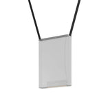 Sainte Atelier 08 Suspension Lamp: Frosted Extra Clear + Black