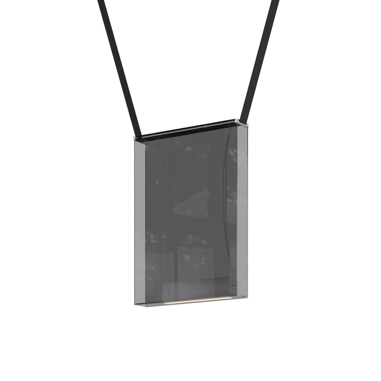 Sainte Atelier 08 Suspension Lamp: Grey + Black