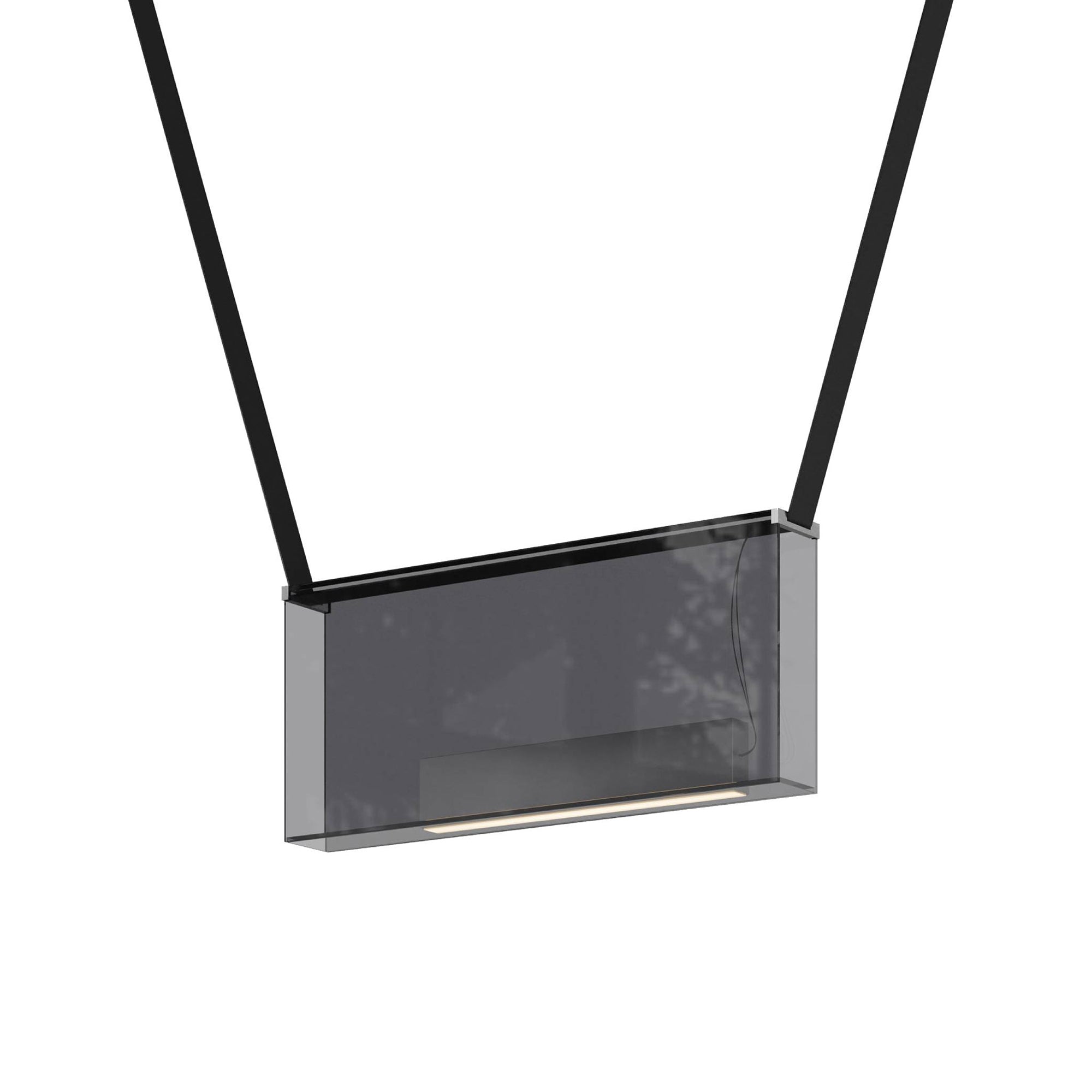 Sainte Atelier 09 Suspension Lamp: Grey + Black
