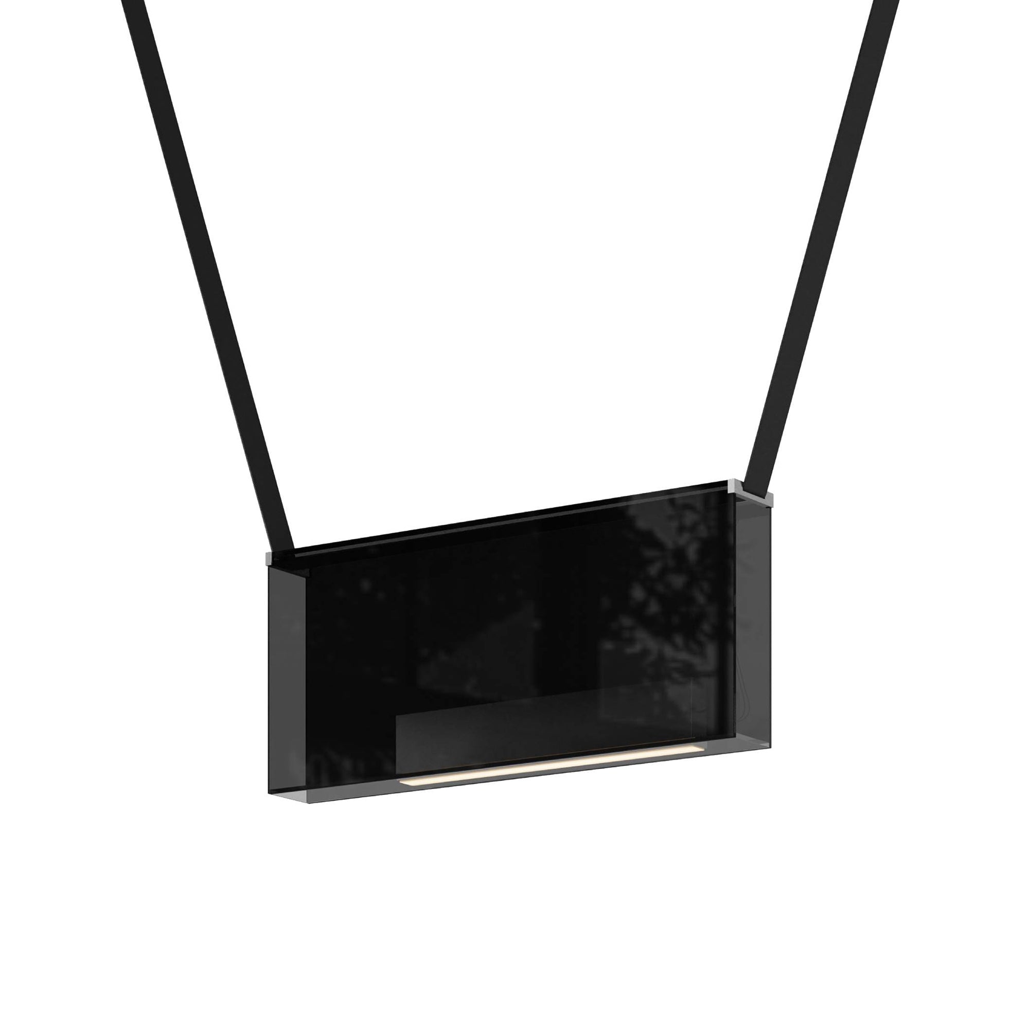 Sainte Atelier 09 Suspension Lamp: Black + Black