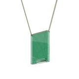 Sainte 23 Suspension Lamp: Green + Beige