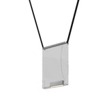 Sainte 23 Suspension Lamp: Extra Clear + Black