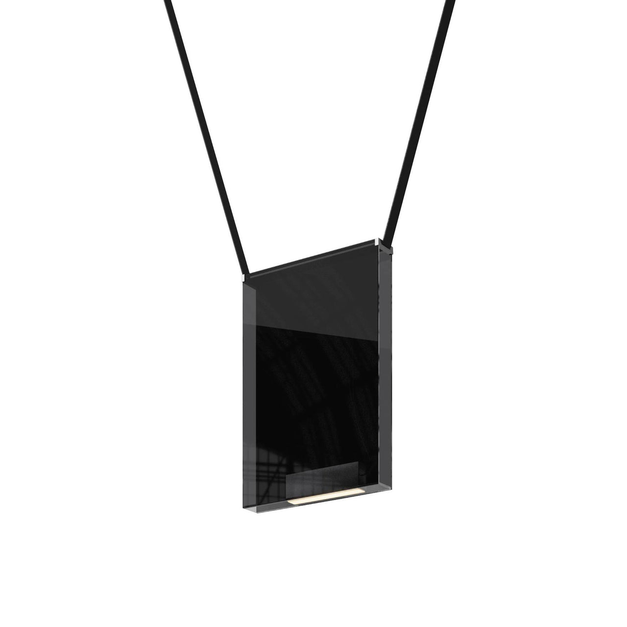 Sainte 23 Suspension Lamp: Black + Black