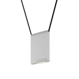 Sainte 23 Suspension Lamp: Frosted Extra Clear + Black