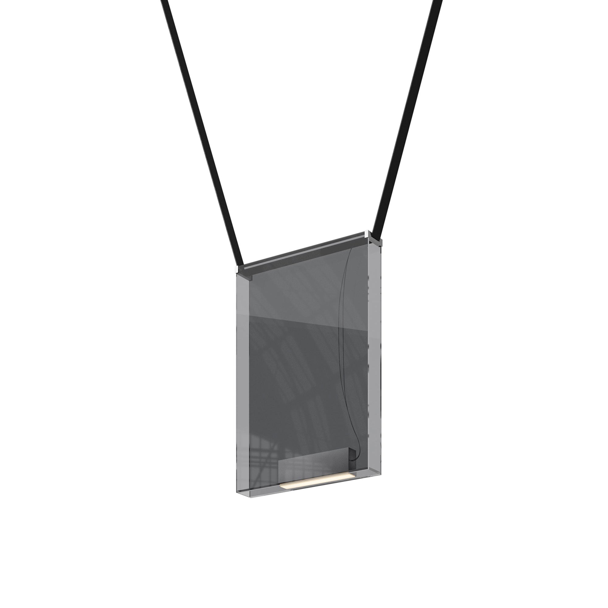 Sainte 23 Suspension Lamp: Grey + Black