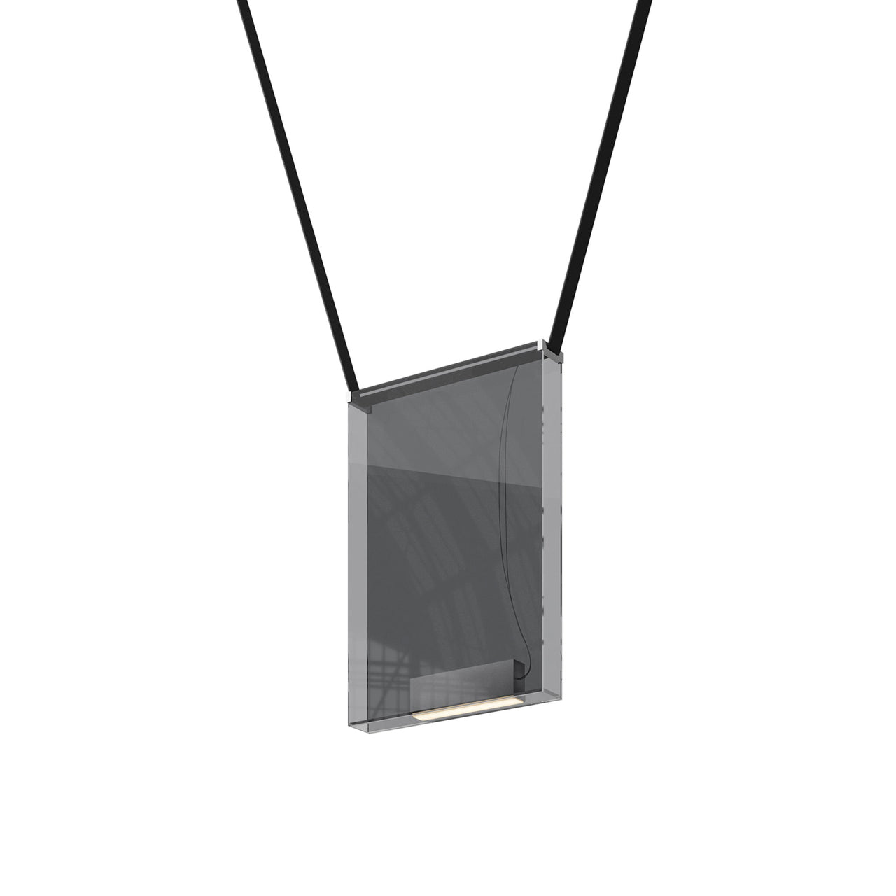 Sainte 23 Suspension Lamp: Grey + Black