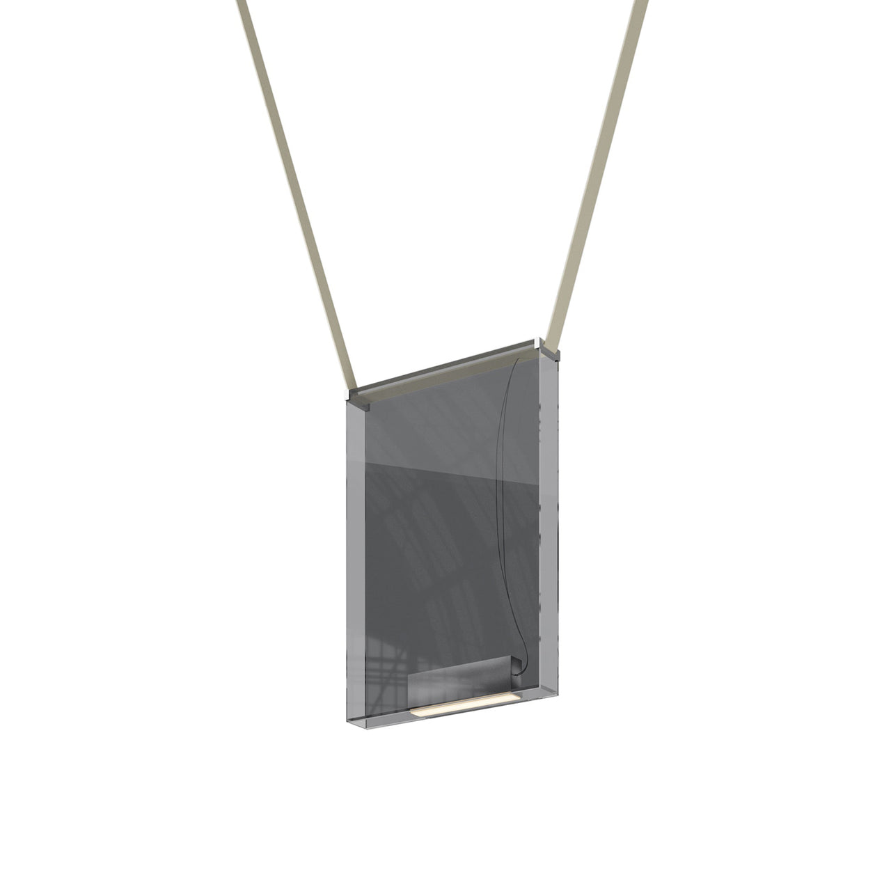Sainte 23 Suspension Lamp: Grey + Beige